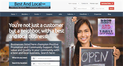 Desktop Screenshot of bestandlocal.com